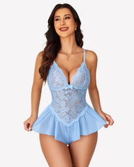 Lace Bodysuit One Piece Teddy
