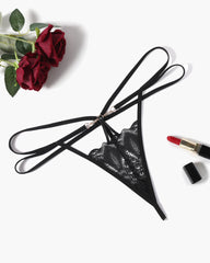FLace Briefs Hollow Out Thong