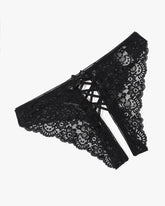 Criss Cross Lace Hipster Panty