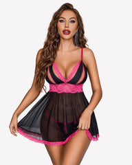 Lace Babydoll Boudoir Outfits