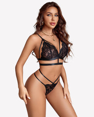 Exotic Sets Lace Bra And Panty Sets
