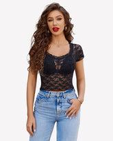 Short Sleeve See Through Shirts