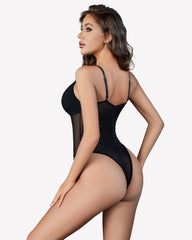Cami Mesh Bustier Bodysuits