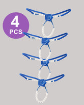 Pearl Rose See-Through  Thong Panty Set