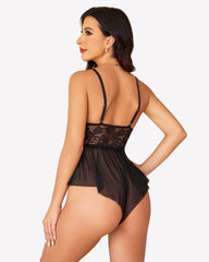Lace Bodysuit One Piece Teddy