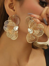 Butterfly Fishtail Metal Multi-layer Female Earrings