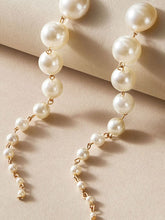 Pearl Tassel Earrings