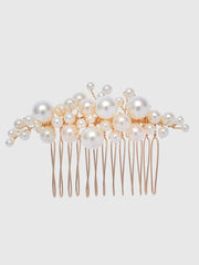 Pearl Hairpin Hair Comb Wedding Headpieces 5PCS Set