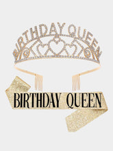 Inlay Stone Birthday Queen Baldric Headpieces