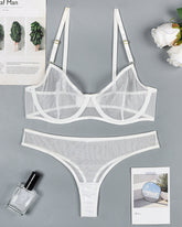 Sheer Mesh Underwear Intimate Erotic Set