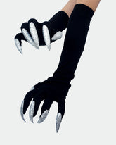 Long Nail Gloves Cosplay Demon Paw