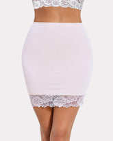 Half Slips Non Cling Lace Trim Slip Skirt
