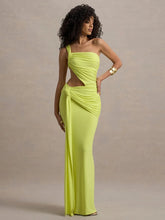 Cutout One Shoulder Prom Dress