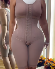 Steel Bones Tummy-Control Mid-Length Full Body Shaper