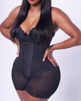 High Compression Tummy Control Adjustable Strap Shapewear | Stage 3 Faja