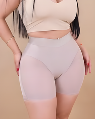 Sheer Mesh High Rise Butt Sculpt Shorts
