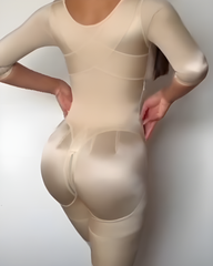 Comfort Mid-Length Sleeve Tummy Shaping Body Shaper