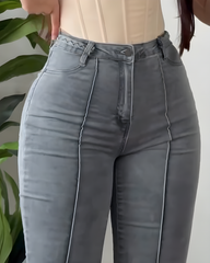 High-Rised Skinny Flared Jeans