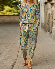Two Piece Print Tracksuit