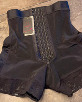 High Waist Buttoned Slimming Shorts