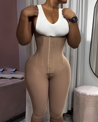 Steel Bone Hourglass Shaping Mid-Length Shapewear
