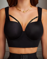Back Closure Push Up Shaping Bra