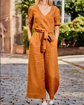 Romper Jumpsuit with Belt