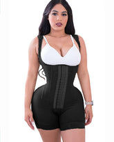 Tummy Control Double Compression Adjustable Bodysuit