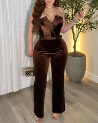 Bandeau Slim Fit Jumpsuit