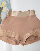 High Rise Lace Trims Shaper Shorts