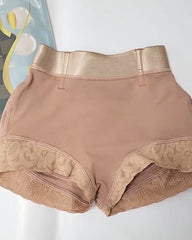 High Rise Lace Trims Shaper Shorts