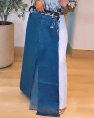 Rhinestone-Studded Sparkly Jeans