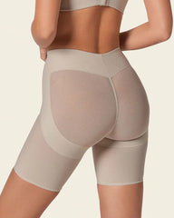 Butt Enhancing Sheer Mesh Shaper Shorts