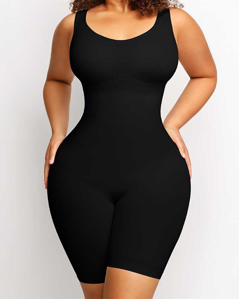 One Piece Tummy Control Seamless Bodysuit