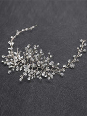 Crystal Flower Bridal Hair Vine Headpieces
