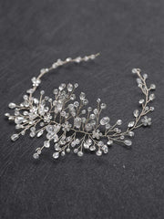 Crystal Flower Bridal Hair Vine Headpieces