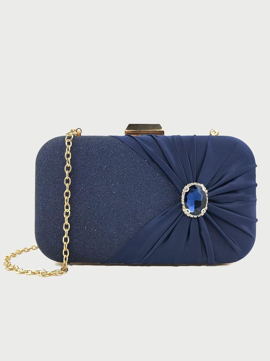 Inlaid Stone Clutch Bag MNBF080