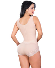 High Back Thick Straps Panty- High Compression Body Shaper