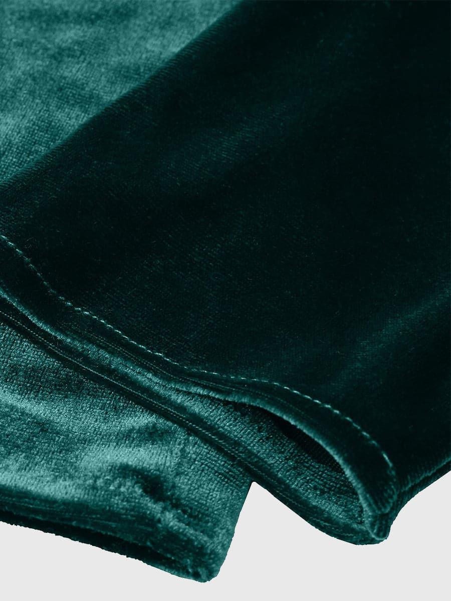 52CM Velvet Banquet Long Split Finger Gloves