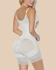 Garment With Thin Straps Hook Closure Waist Slimming Shapewear