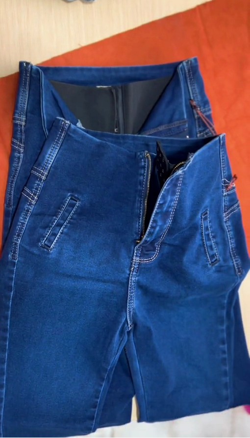 Lady Butt Push Up Jeans Colombian Snatched Jeans