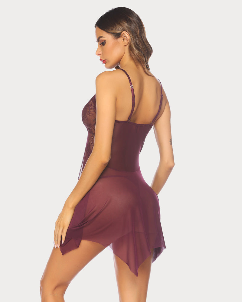 Plus Size Lace Fairy Lingerie Outfits