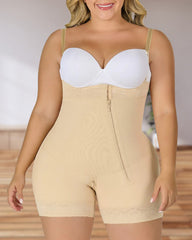 Side Zipper Tummy Shaping Body Shaper
