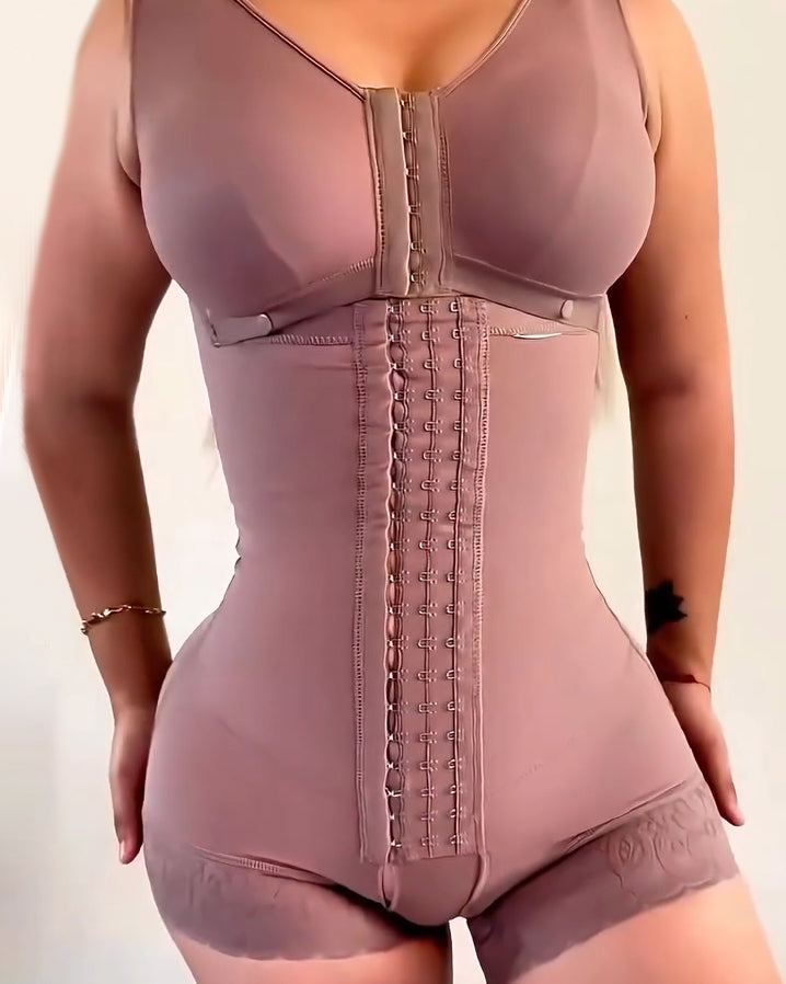 Lace Trims Slimming Body Shaper