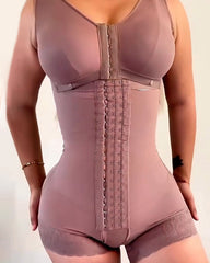 Lace Trims Slimming Body Shaper