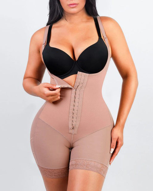 Comfortable Shaping Open-Chest Tummy-Control Shapewear