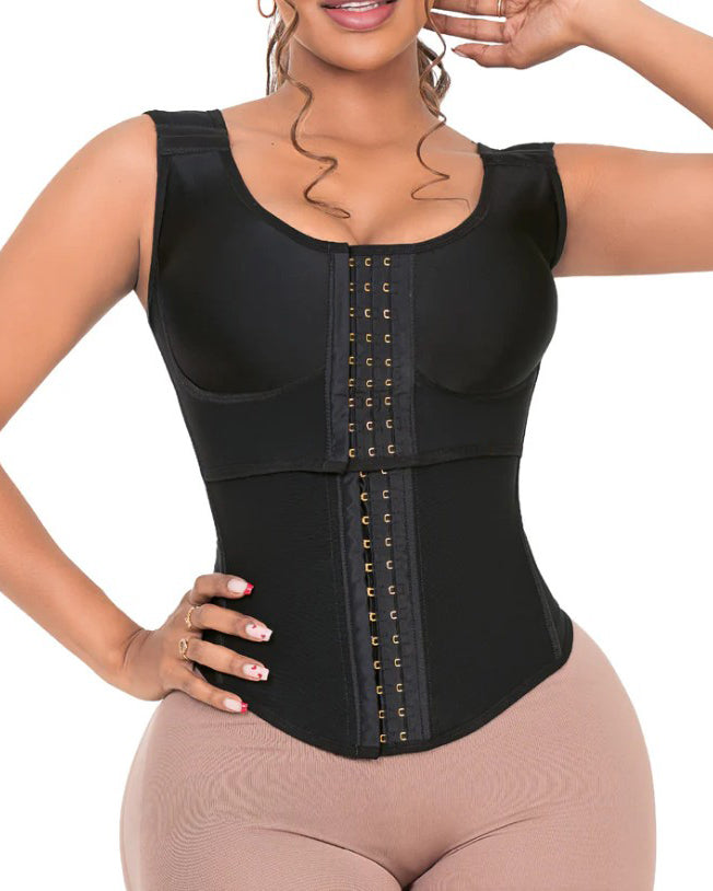 Abdominal Support Steel Boned Waist Trainer Vest