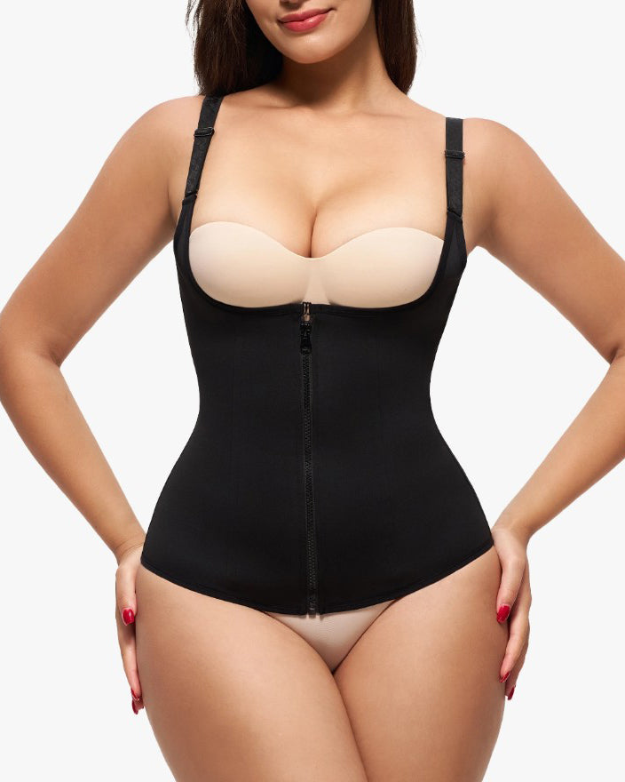 Tummy Shaping Open-Bust Waist Trainer Vest