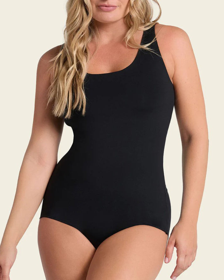 Seamless Comfort Shaping Wide Straps Bodysuit