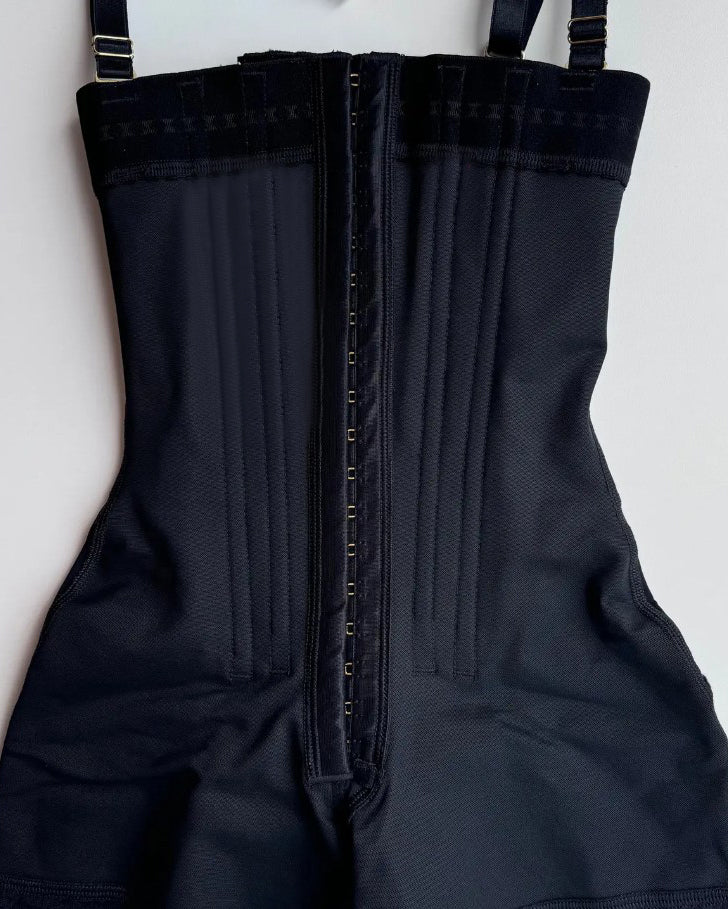 Steel Bone Tummy Shaping Shorts with Straps